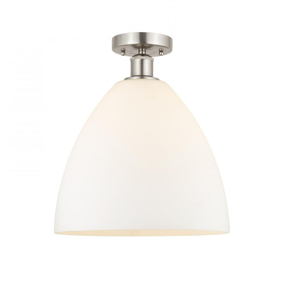 Bowl Semi-Flush Mount from the Athens Deco Swirl Collection