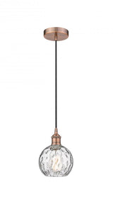 Transitional Down Mini Pendant from the Cobbleskill Collection