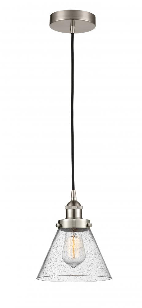 Transitional Down Mini Pendant from the Cone Collection