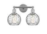 Contemporary Vanity Light from the Athens Water Glass Collection