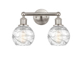Contemporary Vanity Light from the Athens Water Glass Collection