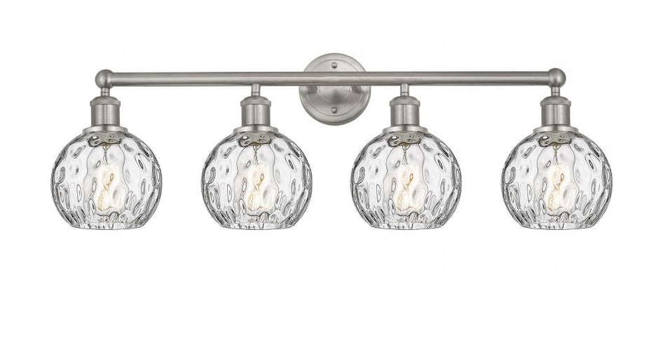 Contemporary Vanity Light from the Athens Water Glass Collection