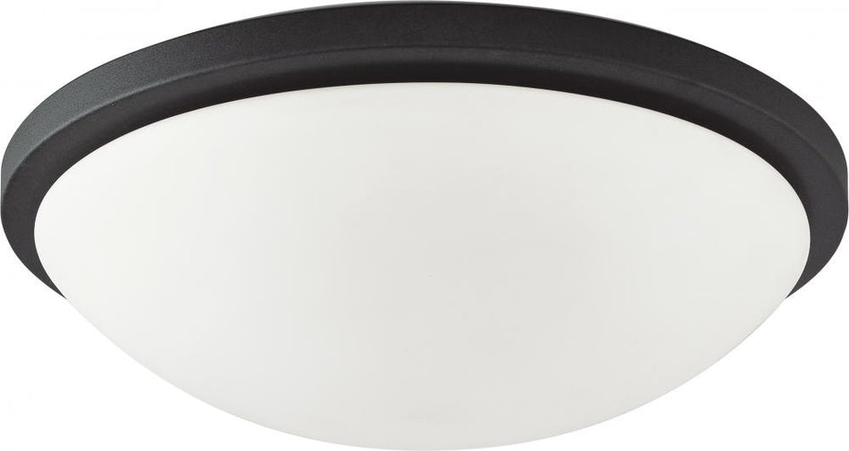Contemporary Bowl Flush Mount from the Button Collection
