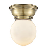 Traditional Flush Mount from the Bell Collection