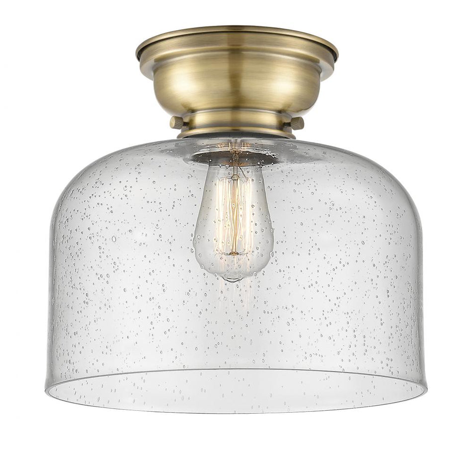 Traditional Flush Mount from the Bell Collection
