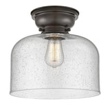 Traditional Flush Mount from the Bell Collection