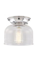 Traditional Flush Mount from the Bell Collection