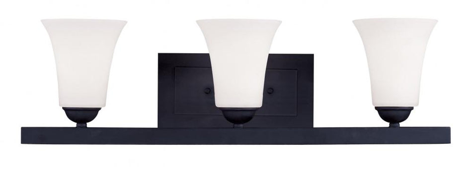 Contemporary Vanity Light from the Ridgedale Collection