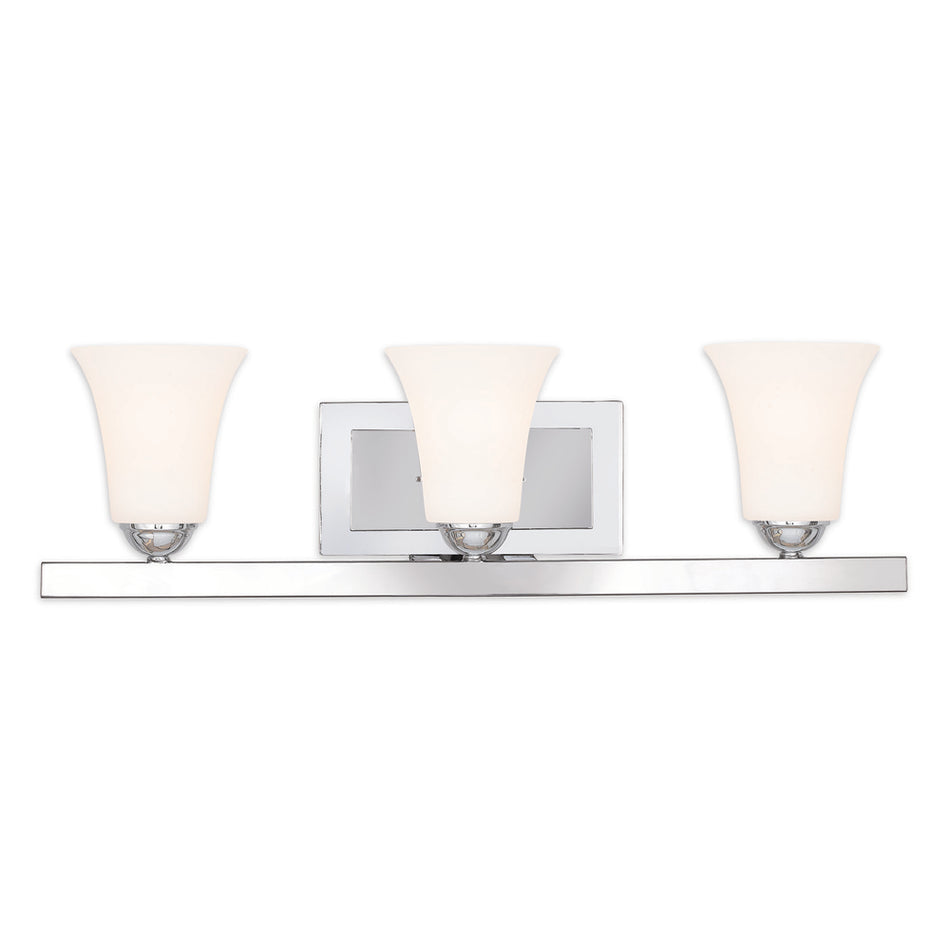 Contemporary Vanity Light from the Ridgedale Collection