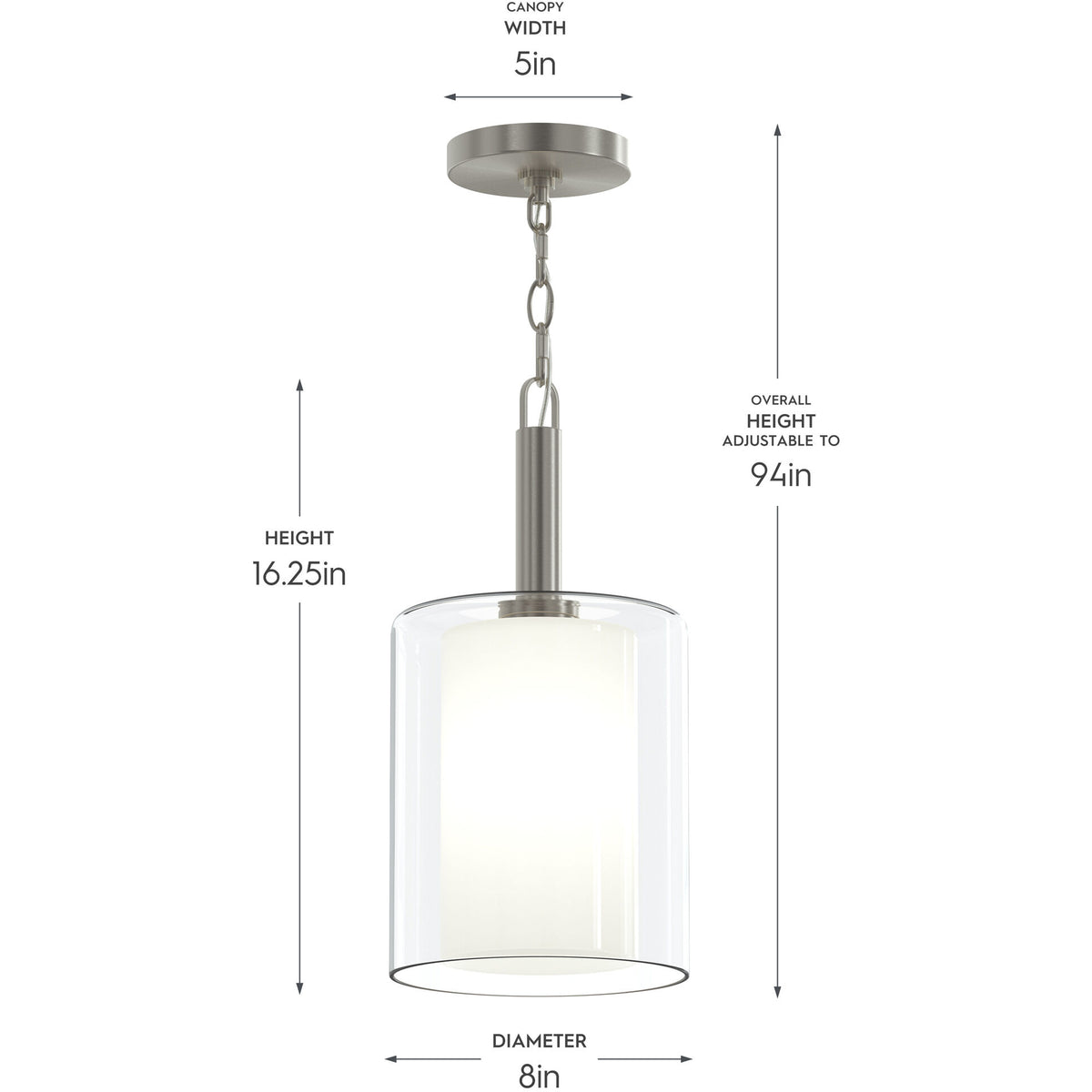 P500515-31m 1-L Pendant