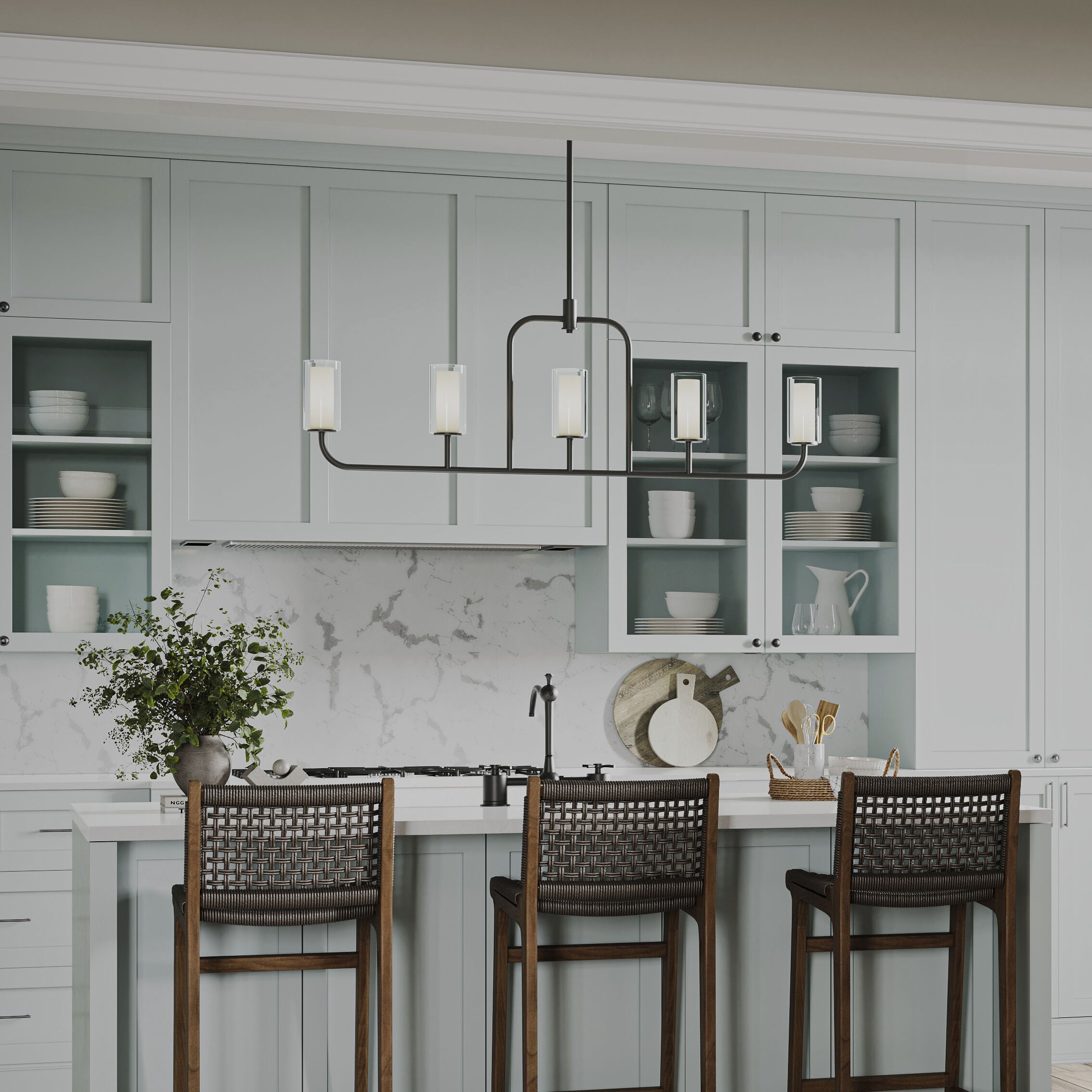 P400476-31m 5-L Linear Chandelier
