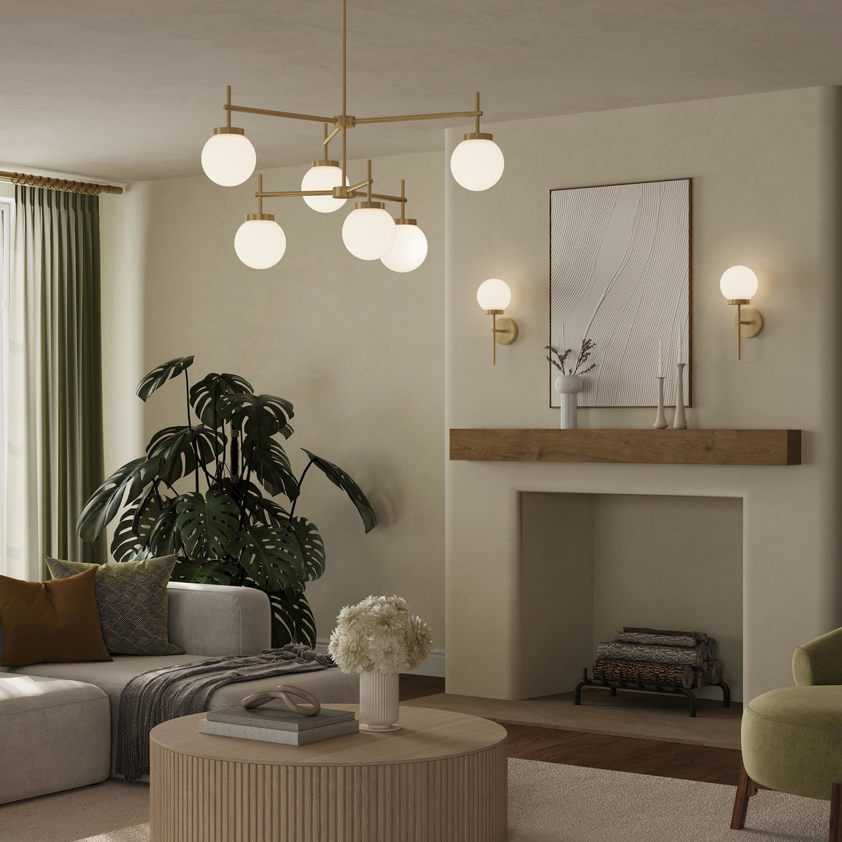 P400470-31m 6-L Chandelier