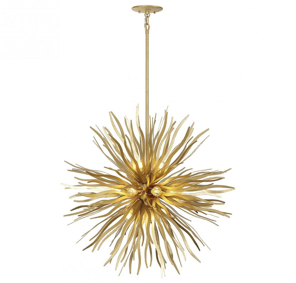 Killiam 16-Light Pendant in Cavalier Gold