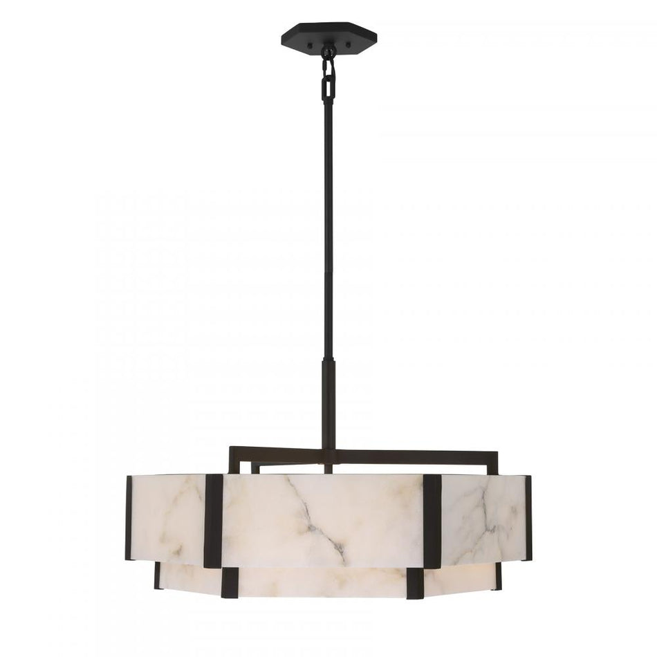 Drum Shade Pendant from the Orleans Collection