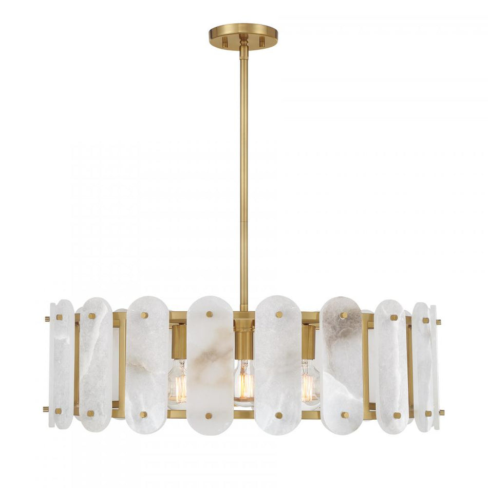 Drum Shade Pendant from the Antolini Collection