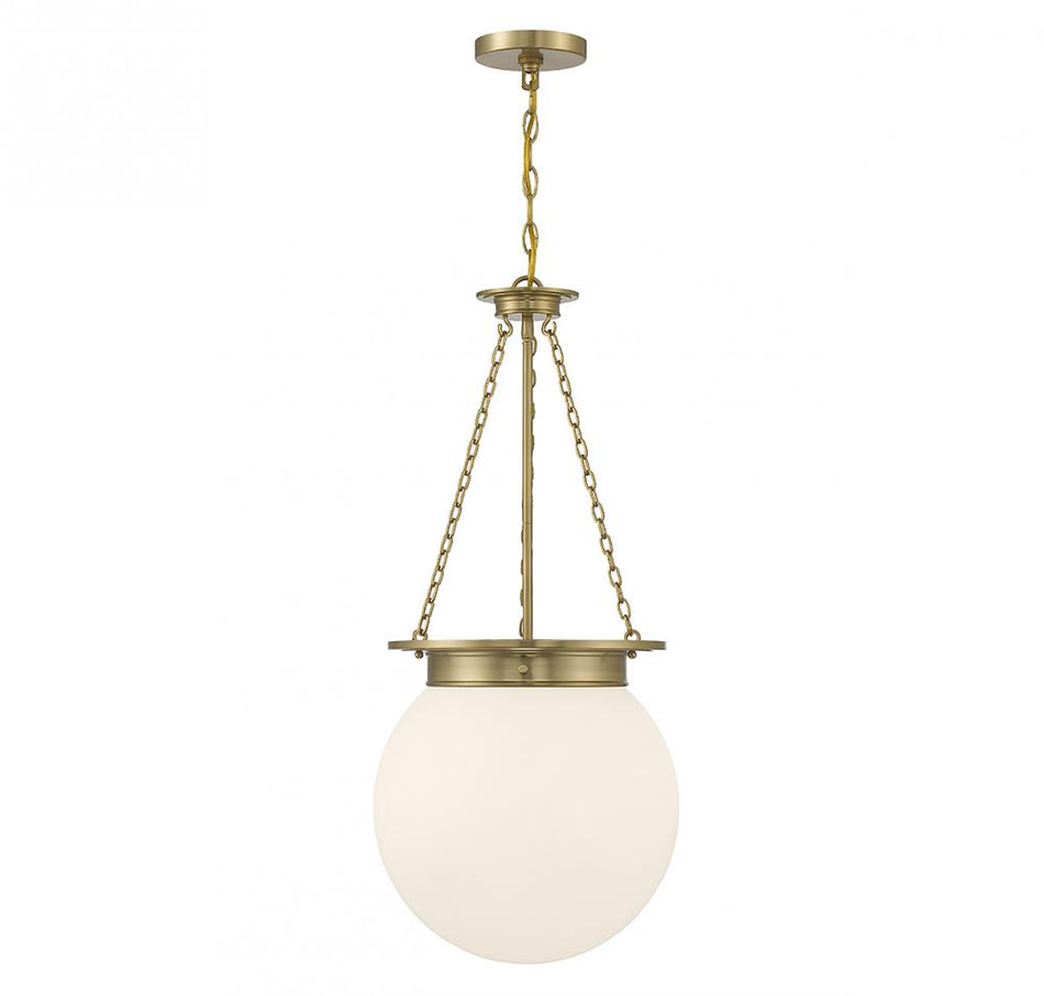 Transitional Down Pendant from the Manor Collection