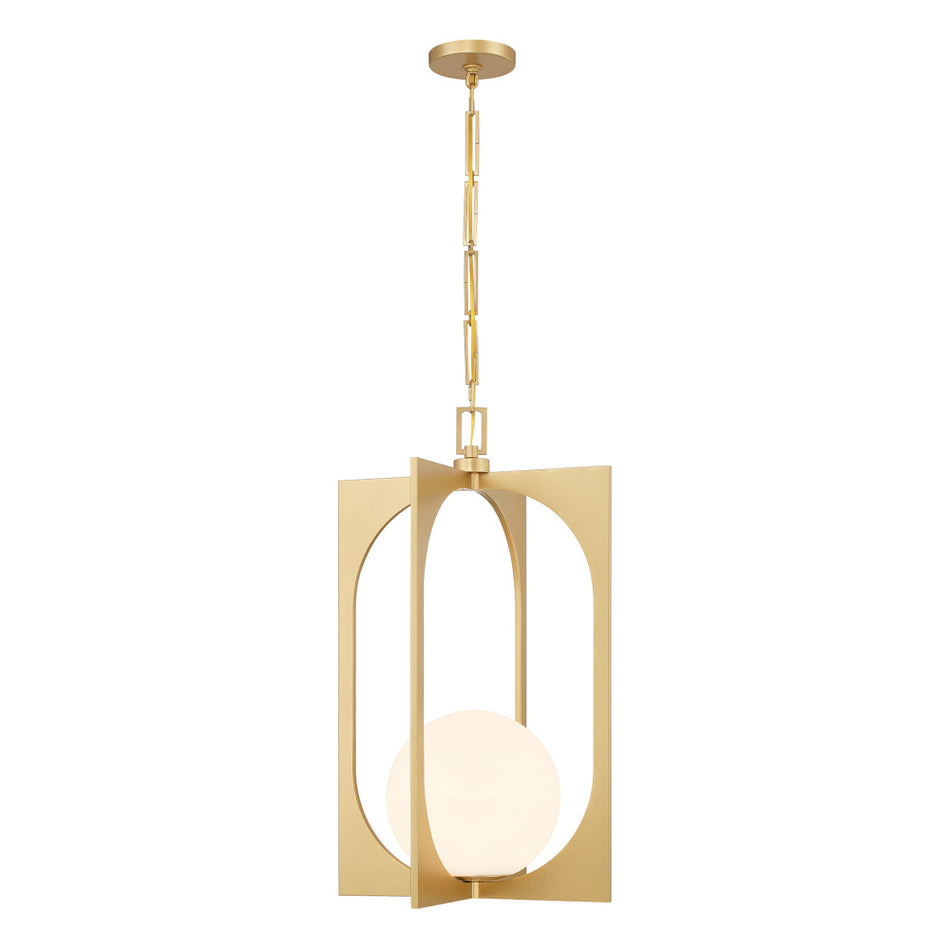 Modern Down Pendant from the Harding Collection