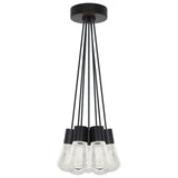 Contemporary Multi Light Pendant from the Alva Collection