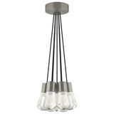 Contemporary Multi Light Pendant from the Alva Collection