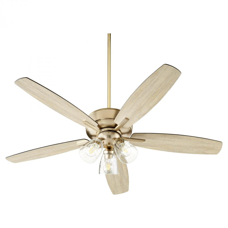 Traditional Ceiling Fans With Light from the Breeze Collection
