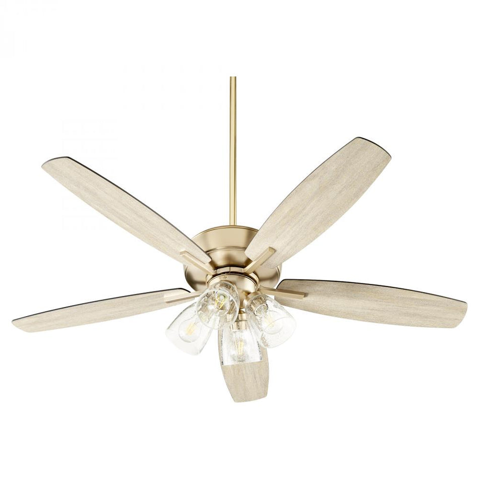 Traditional Ceiling Fans With Light from the Breeze Collection