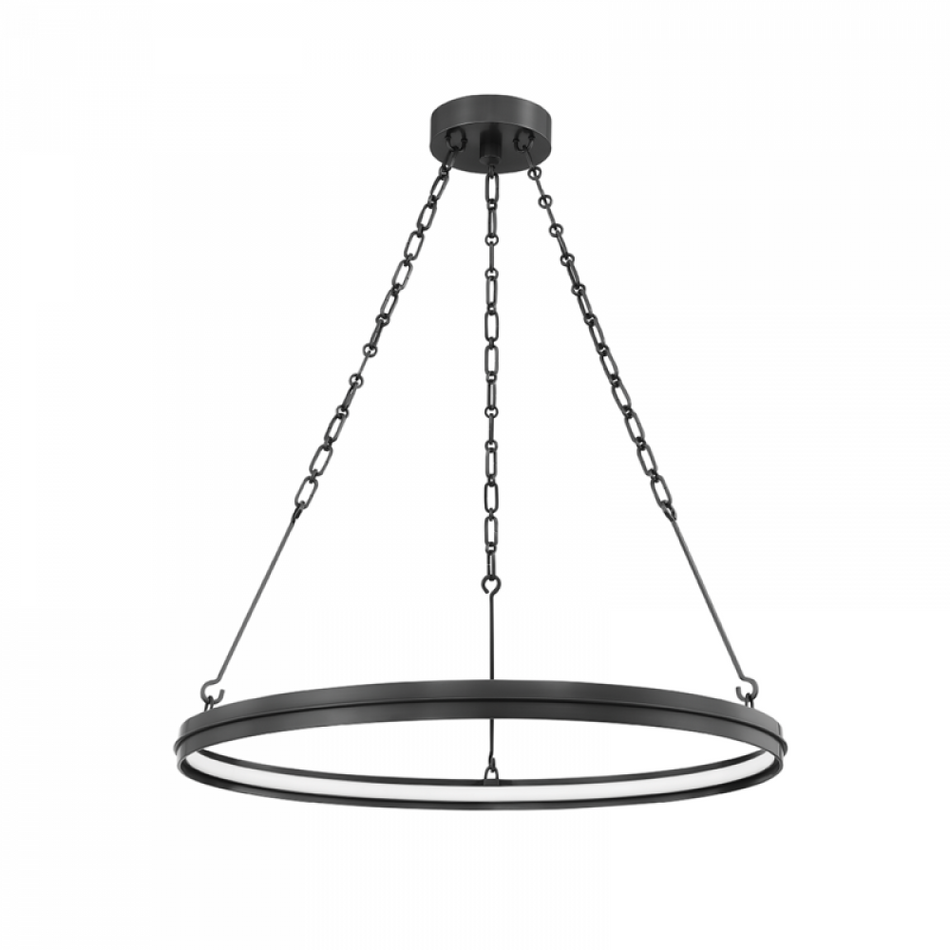 Transitional Chandelier from the Rosendale Collection