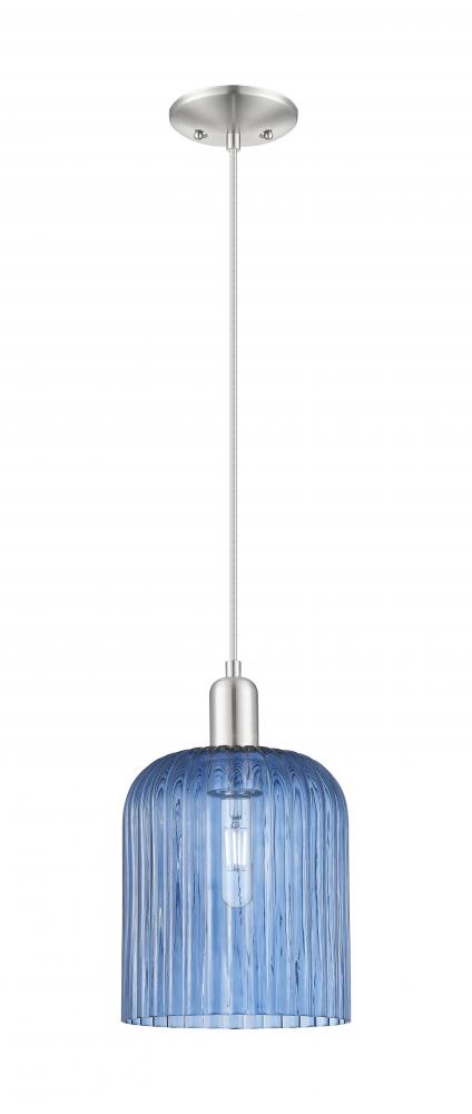 Down Mini Pendant from the Athens Deco Swirl Collection