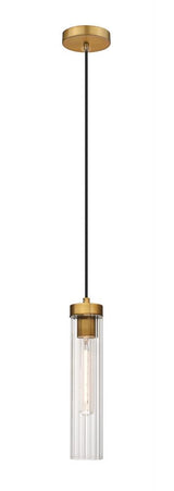 Transitional Down Pendant from the Beau Collection