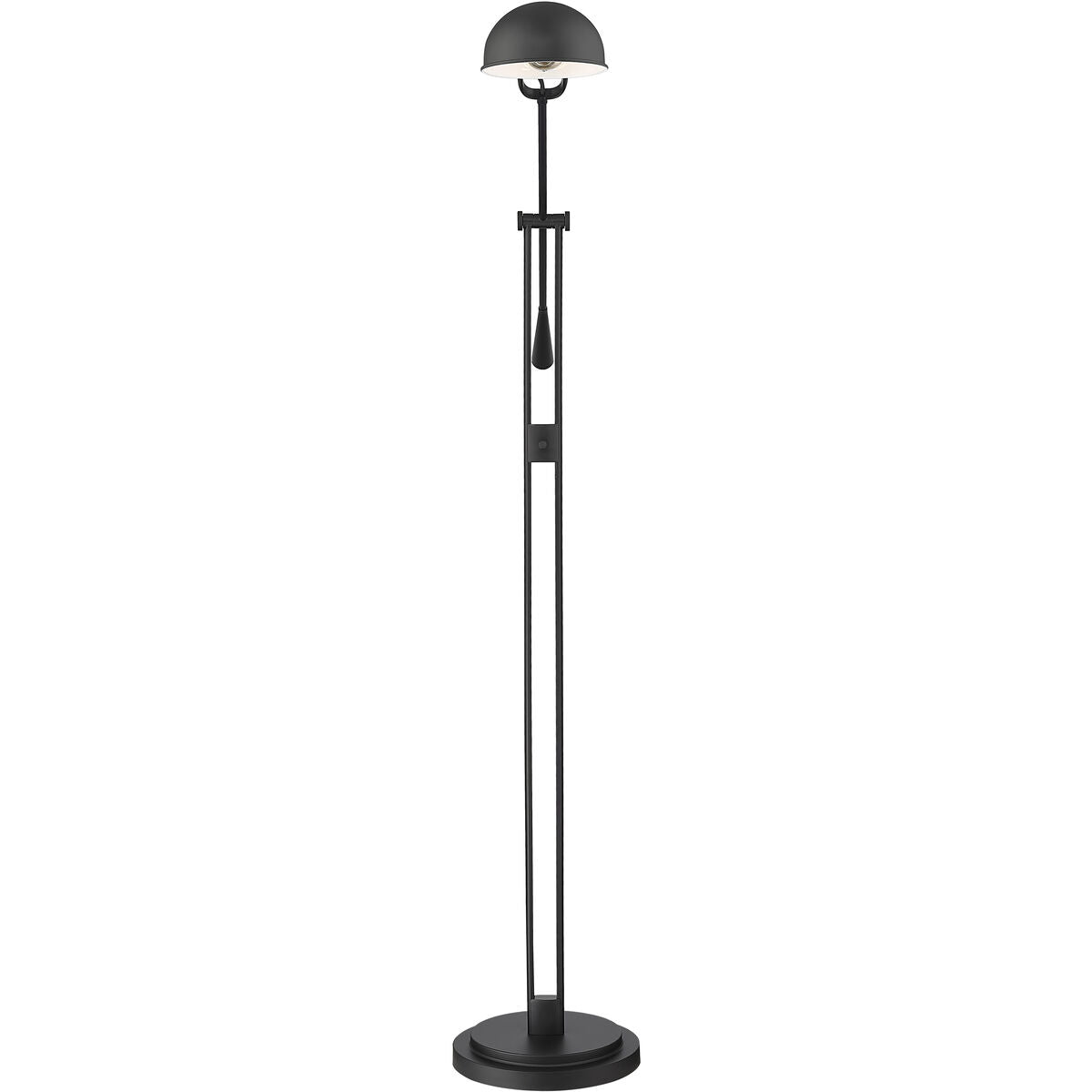 Z-Lite Grammercy Park Floor Lamp 741FL-MB - lifestyle view