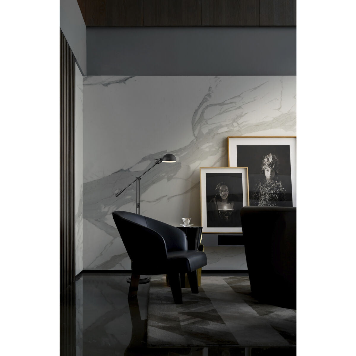 Z-Lite Grammercy Park Floor Lamp 741FL-MB - angle view
