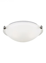 Transitional Bowl Flush Mount from the Clip Ceiling Flush Mount Collection