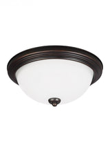 Transitional Bowl Flush Mount from the Geary Collection