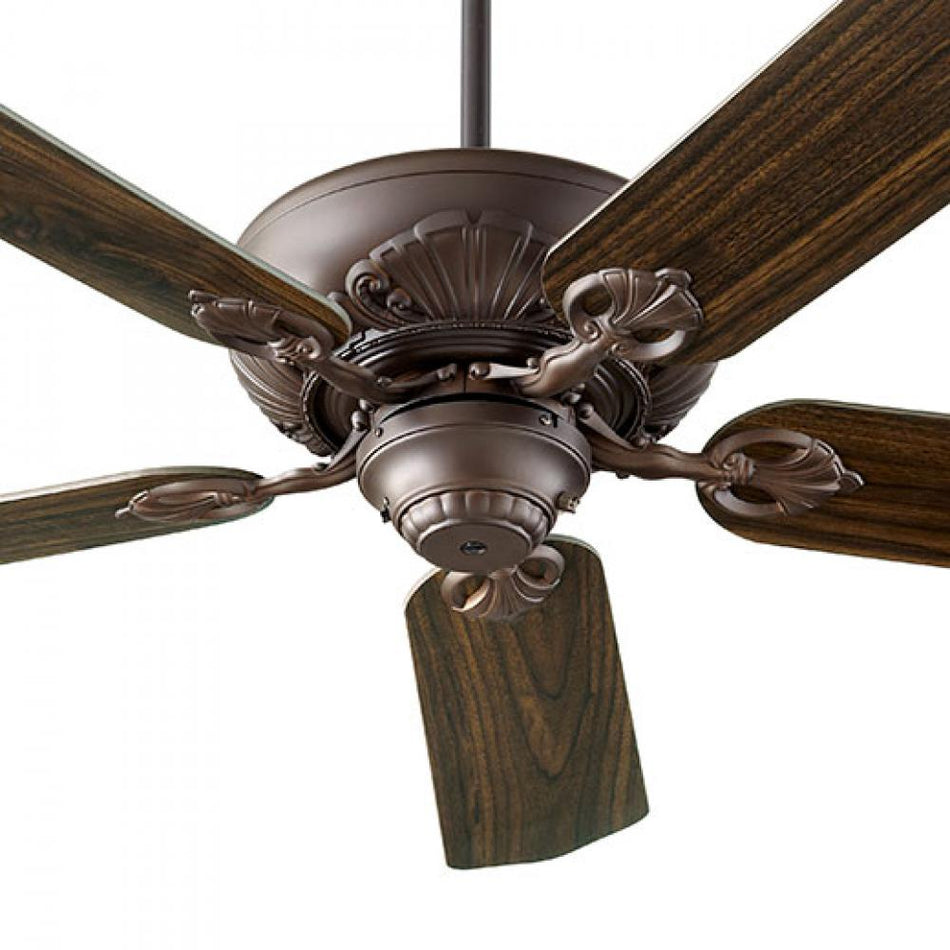 Transitional Ceiling Fan from the Chateaux Collection
