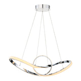 Modern Down Chandelier from the Vornado Collection