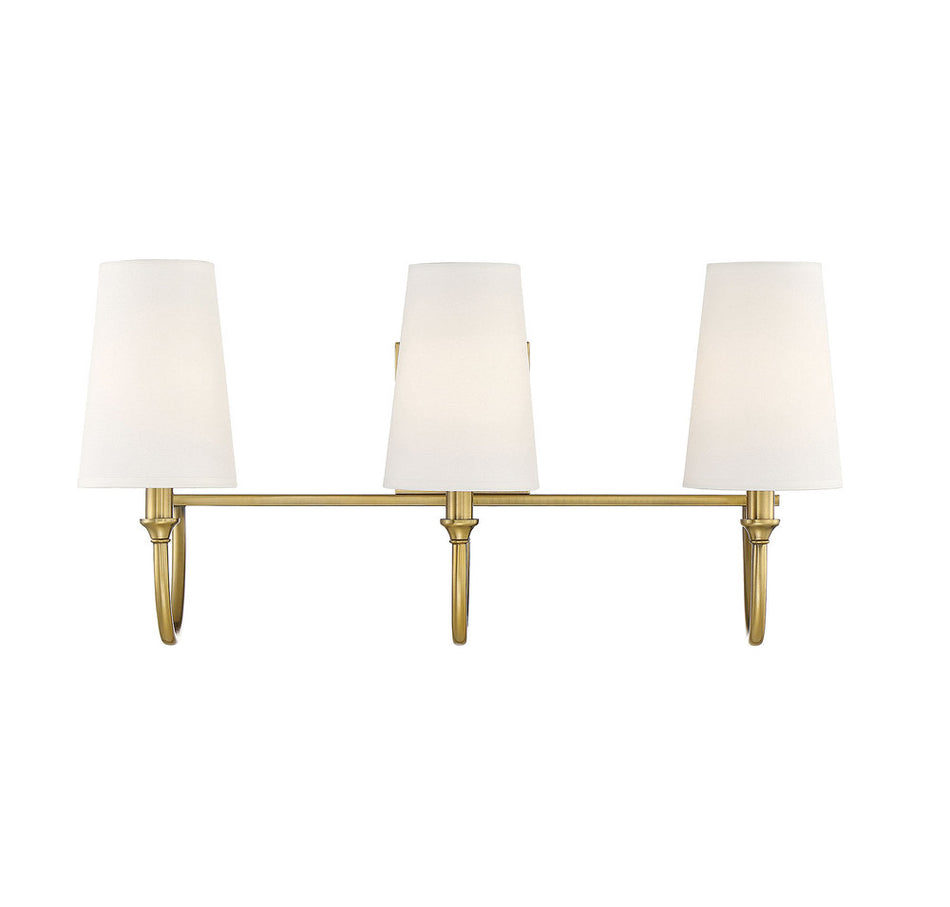 Transitional Vanity Light from the Cameron Collection