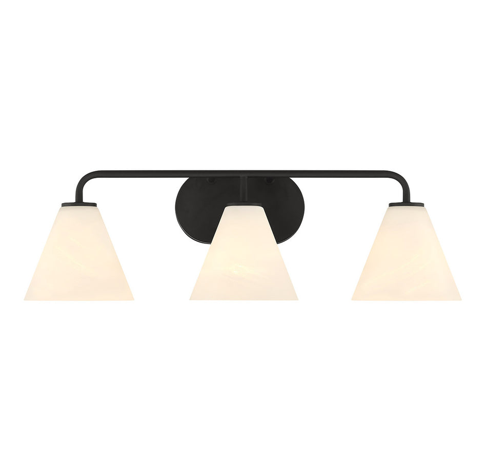 Transitional Vanity Light from the Blair Collection