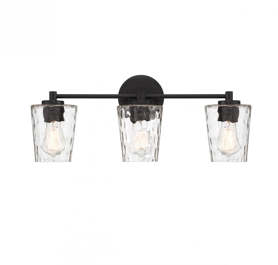 Transitional Vanity Light from the Ballas Collection
