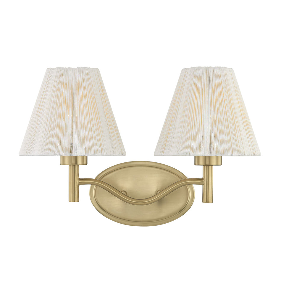 Transitional Vanity Light from the Rosa Collection
