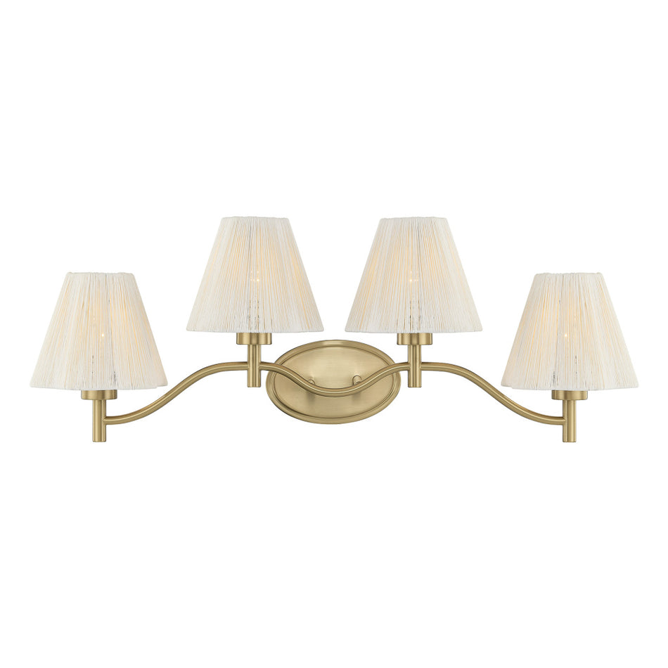 Transitional Vanity Light from the Rosa Collection