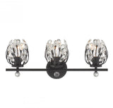 Transitional Vanity Light from the Moreno Collection