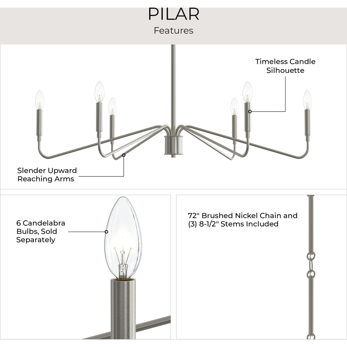 P400472-191 6-L Chandelier