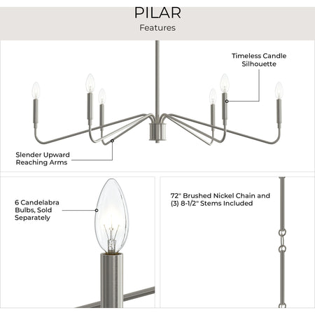 P400472-191 6-L Chandelier