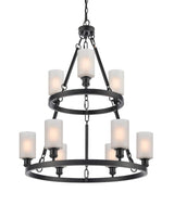 Transitional 27 Light Chandelier from the Saloon Collection