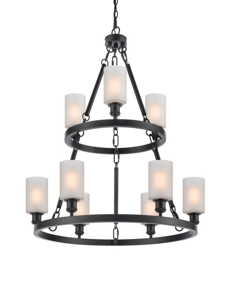Transitional 27 Light Chandelier from the Saloon Collection