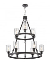 Transitional 27 Light Chandelier from the Saloon Collection