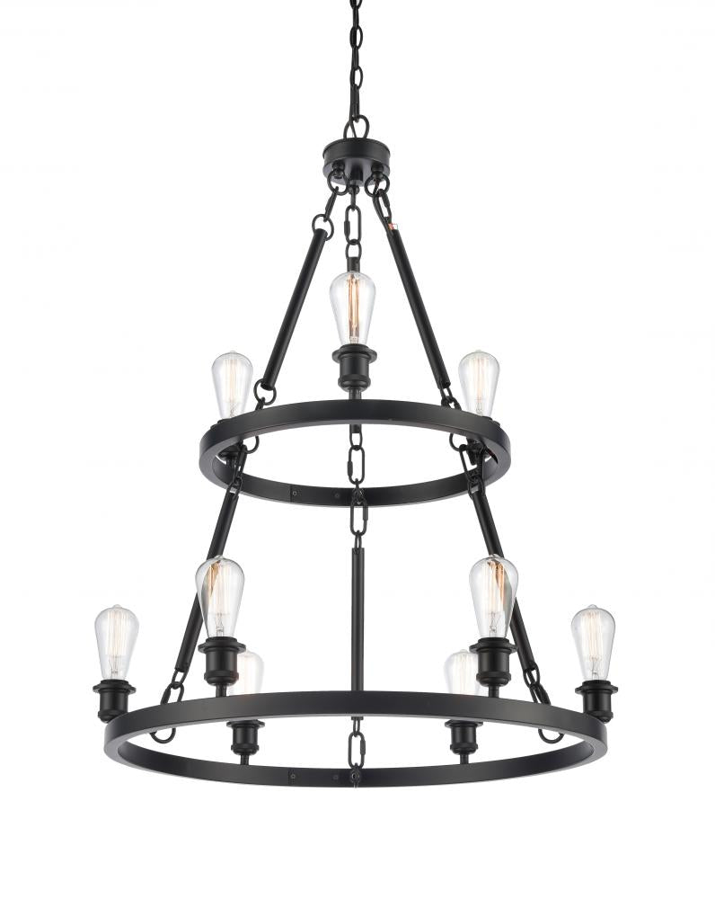 Transitional 27 Light Chandelier from the Saloon Collection