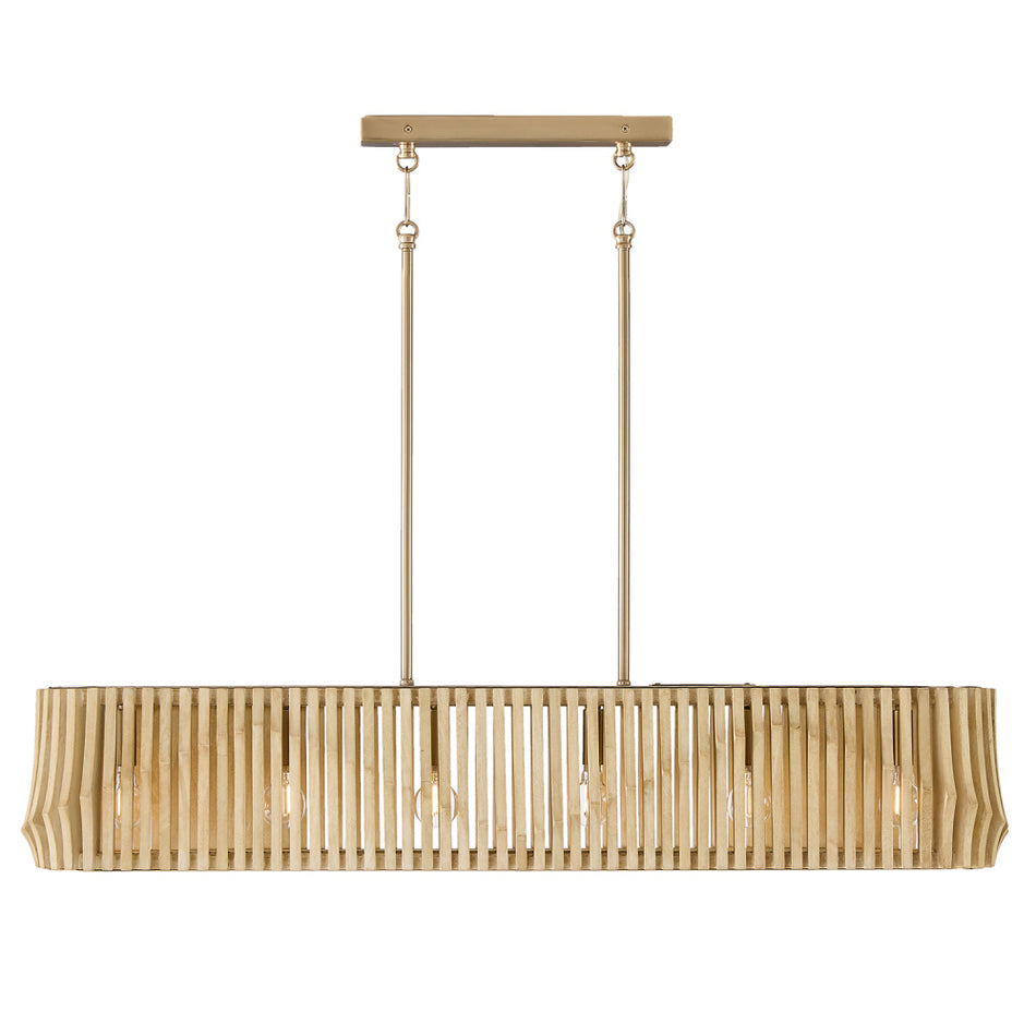 Transitional 6 Light Chandelier from the Archer Collection