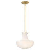 Transitional Down Pendant from the Molly Collection
