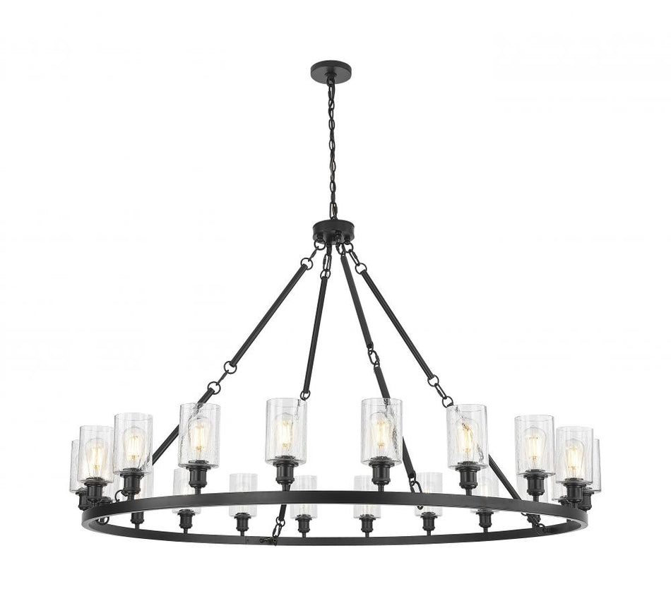 20 Light Chandelier from the Clymer Collection