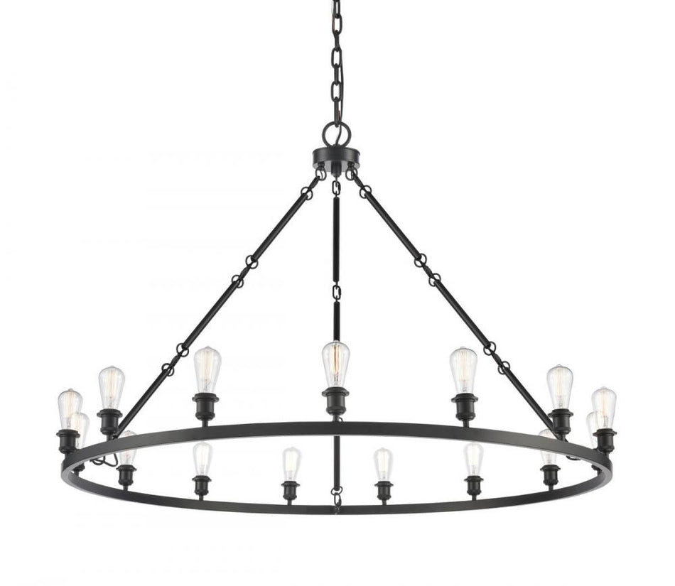 20 Light Chandelier from the Saloon Collection